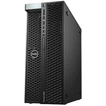 Restored Dell Precision 5820 Tower (64GB, 256GB SSD, i9-10900X 3.70GHz) Win11P, Black