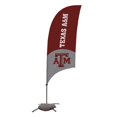 thumbnail image 1 of Showdown Displays 810029TXAM-001 7.5 ft. Texas A&amp;M Aggies Razor Feather NCAA Flag with Cross Base - No.001, 1 of 1