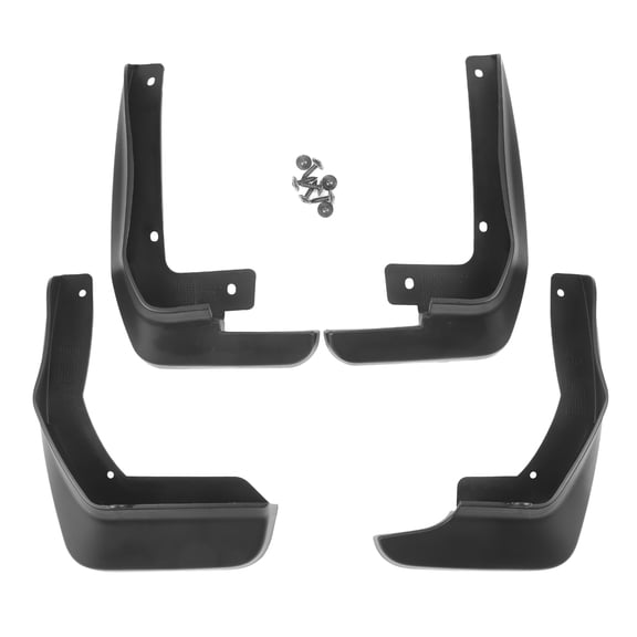 Unique Bargains Front & Rear Side Automotive Mud Guards Splash Compatible for Honda Odyssey EX Mini Passenger Van 14-17