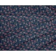 thumbnail image 4 of oneOone Polyester Lycra Fabric Floral Block Printed Craft Fabric BTY 56 Inch Wide, 4 of 4