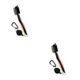 thumbnail image 1 of mmirethe Golf Club Brush Double-sided Shoe Brushes Cleaning Tool with Carabiner Pink Lidless 2Set, 1 of 6