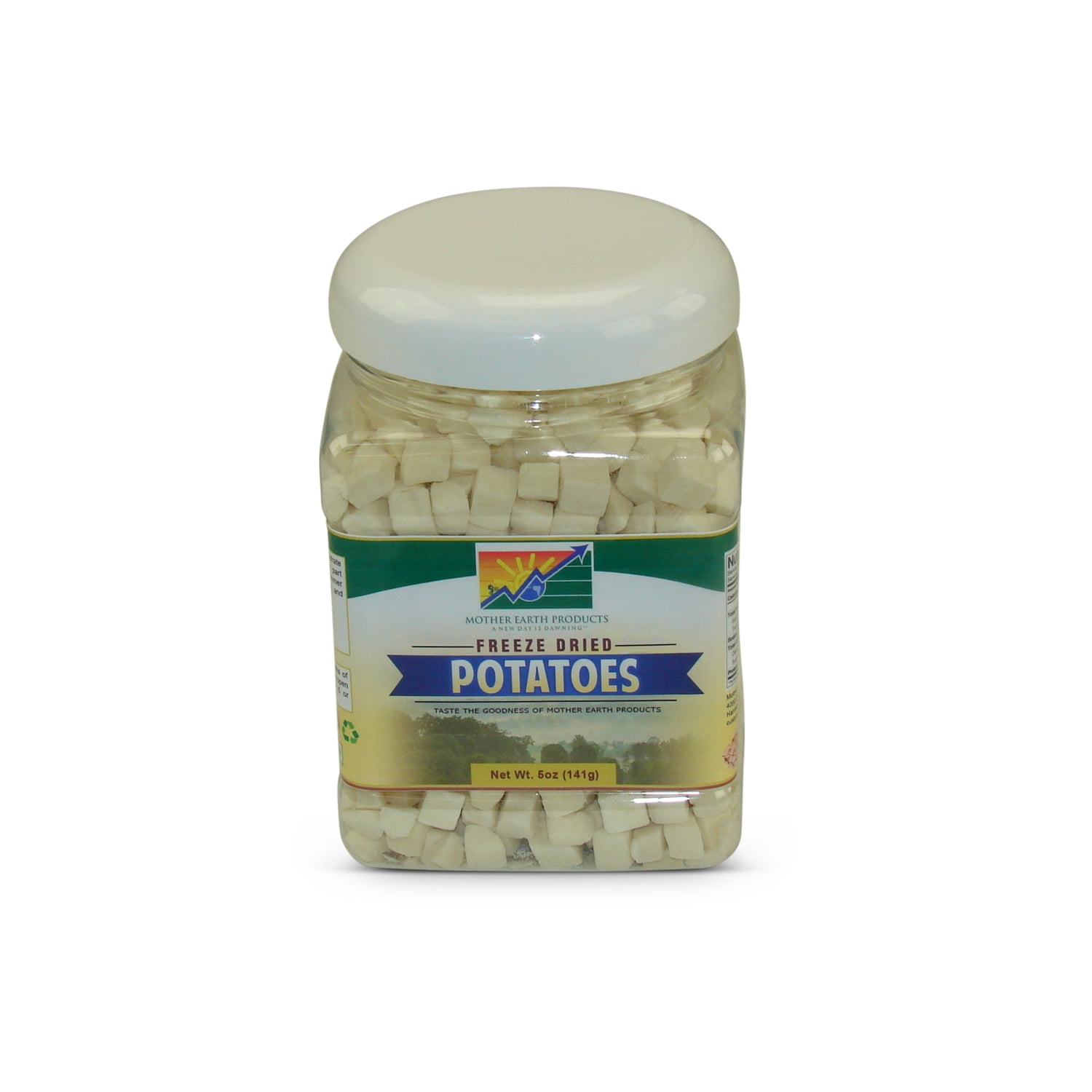 Mother Earth Products Freeze Dried Potato Dices, Jar