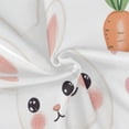 thumbnail image 6 of Girls Ruffled One Piece Swimsuit Summer Beach Vacation Swimwear Tank Swimsuit White Rabbits and Carrots, 6 of 8