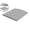 Gray, variant on Curved Foam Sofa Cushion Insert – 19.7"x19.7"x2" Support Pad for Sagging Seats – Ergonomic, Trim-to-Fit for Sofas, Chairs & Loungers