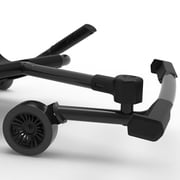 EzyRoller: Classic X - Black - Ride-On Scooter, Cambering Motion, Pedal Free Cart, Hand Brakes, Extendable Frame, 154lb Capacity, Kids Ages 4+