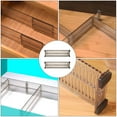 thumbnail image 5 of KONTONTY 2 Sets Drawer Organizer Plastic Dividers Storage Household Use, 5 of 8
