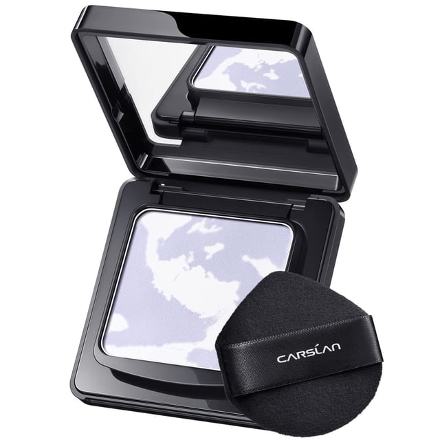 Polvo fijador CARSLAN, impermeable, 8 g, 24 horas, control de aceite