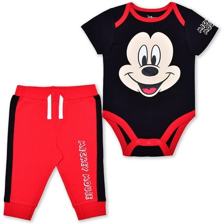 

Mickey Mouse Boys Roleplay Onesie with Jogger Set Infant