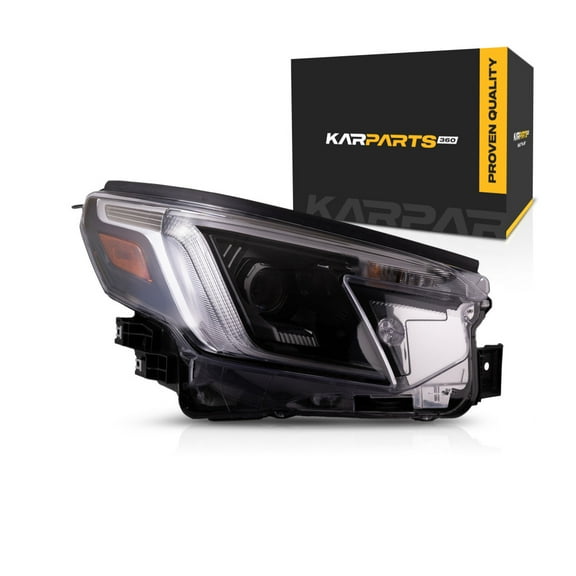 KarParts360 For Subaru Forester 2022 2023 2024 Headlight Assembly Passenger Side | CAPA Certified | Limited Model | With Bulbs | Replacement For SU2503177, SU2503177C | 84002SJ640