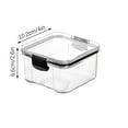 thumbnail image 3 of Airtight Food Storage Containers with Lids, Transplastic Dry Food Pantry Organizers for Grains Pasta Snacks, Stackable Kitchen Canisters in Multiple Sizes, 3 of 5