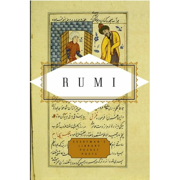 Everyman's Library Pocket Poets Rumi: Poems, (Hardcover)