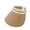 Khaki, variant on Women's Sun Hats Wide Brim Fedora Straw Uv Upf 80 Women Bucket Hat Uv Protection Summer Sun Visor Hats Tops Beige One Size