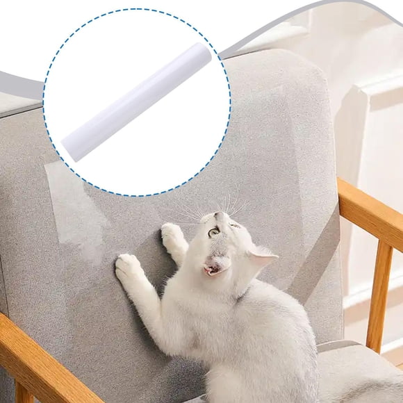 Protector de muebles transparente resistente y profesional para sofás, resistente a arañazos, de Cat Claws Gifts, cinta protectora para muebles para 45 centímetros