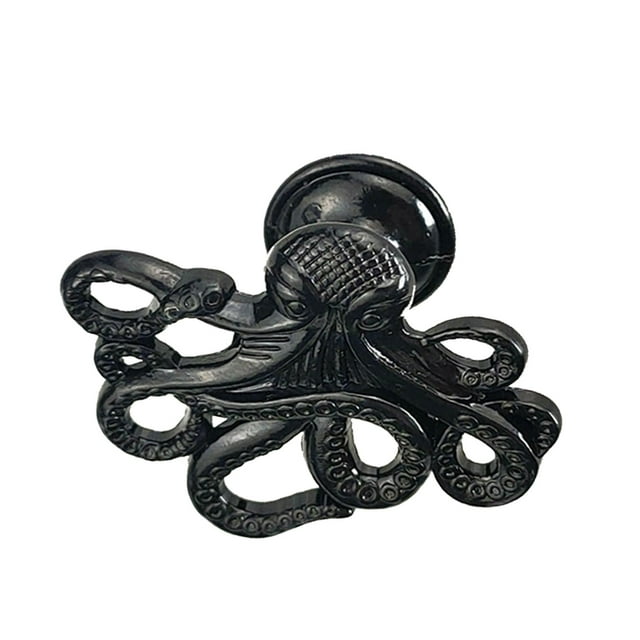 Manija de Gabinete Zulema Aleación de Zinc Negro 5 cm