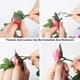thumbnail image 4 of Nvzi Paquete de 8 guirnaldas de flores de 65 pies, decoraciones de flores artificiales de plástico para decoración de bodas, color rosa, 4 of 5