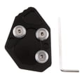 thumbnail image 2 of Almencla Motorcycle Side Stand Extension Pad for K1200S/R 2005-2008 , Black, as described, 2 of 7