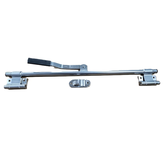 CTW Aluminum Cam Bar 45" Trailer Swing Ramp Door Lock Hinged Hasp Latch Handle