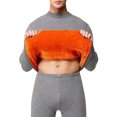 thumbnail image 3 of Blekii Thermal Underwear Set for Men & Women, High Neck Winter Base Layer, Gold Fleece Lined Warm Top & Pants, Thickened Cold Protection Set, Ideal for Seniors Or Outdoor Work, Full, 3 of 8
