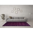 thumbnail image 3 of Ahgly Company Indoor Rectangle Persian Purple Traditional Area Rugs, 2' x 5', 3 of 4