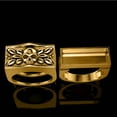 thumbnail image 1 of Anillo de calavera con compartimento invisible Anillo de calavera punk oso de fresa Hogar, 1 of 5