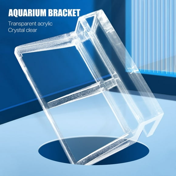 6mm Fish Tank Clip Aquarium Transparent Fish Tank Cover Plate Bracket Shelf Acrylic Support Frame Holder