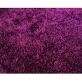 thumbnail image 5 of Amore Collection Magenta Soft Handmade Vibrant Plush Modern Shag 5'x 7'Area Rug by Makymo, 5 of 7
