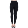 thumbnail image 4 of Tittly Yoga Pants Leggings for Women High Waisted Leggings For Women Soft Opaque Slim Tummy Printed Pants For Running Cycling Yoga Tights for Women Workout Leggings for Women Black L, 4 of 5