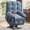 Blue, variant on BedLuxury Lay Flat Recliner Power Lift Chair for Elderly with Massage and Heat,Dual Motor Big and Tall Recliner for Living Room with Side Pockets,Infinite Position(Grey)