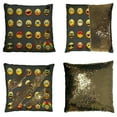 thumbnail image 1 of ECZJNT Cute emoticons set emoji smiley Pillow Case Home Decor Cushion Cover 20x30 Inch, 1 of 2