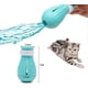 thumbnail image 2 of 4 Zapato para gatos, botas antirrayas para pies de gato, protección ajustable para patas de gato para el hogar, baño, belleza, control de tratamientos, estación de masaje para gatos azules, 2 of 5