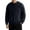 a-Black465112, variant on VNKIDY Men's Sweater Coat Fall Winter Oversized Solid Color Fluffy Knit Sweater Long Sleeve Crewneck Plush Thermal Relaxed Fit Jumper For Cold Weather Daily Wear Leisure Knitwear