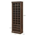 thumbnail image 3 of Studyset Shoe Cabinet, 10-Tier Entryway Shoe Storage Cabinet with 27 Cubbies and Tall Boots Storage, Freestanding Tall Shoe Organizer with Boots Racks Cabinet for Entryway, Hallway, Closet, 3 of 6