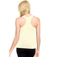 thumbnail image 5 of Skinny Tees Racerback Smooth Tank 129, 5 of 10