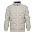 thumbnail image 7 of Little Donkey Andy Men's Puffer Warm Jacket Windproof Winter Coat with Recycled Insulation Khaki S, 7 of 7