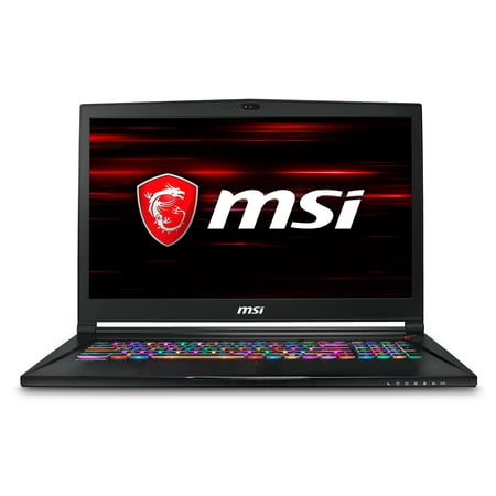 MSI GS73 STEALTH-016 Thin and Light Gaming & Business Laptop (Intel 8th Gen Coffee Lake i7-8750H 6-Core, 16GB RAM, 2TB HDD + 256GB PCIe SSD, 17.3" FHD 1920x1080, GTX 1070 Graphics, Win10 Pro) VR Ready