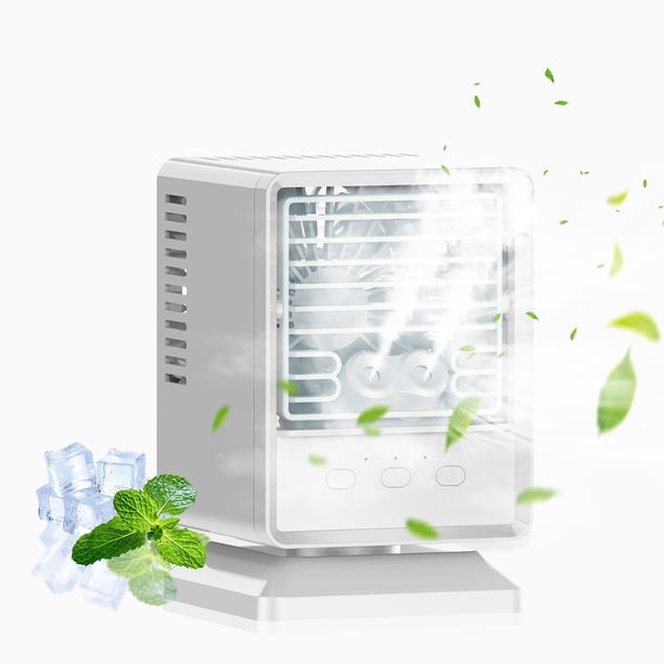 Aire acondicionado Nuevo ventilador de refrigeración por agua USB Acondicionador doméstico Ventilador pequeño Mini enfriador de aire de escritorio