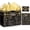 40th, variant on 60th Birthday Gift Bags for Men Women, Back in 1966 Gift Bag with Tissue Paper, Poster and Greeting Card, Black Gold Wrapping Paper for 60 Year Old Birthday Decorations