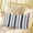 Blue, variant on Navy Blue Beige Standard Size Pillow Cover,Pillowcase Protectors with Zipper,Breathable Decorative Throw Pillow Case Cover,Retro Simple Abstract Vertical Stripes Pillow Shams for Couch Sofa 20x26Inch