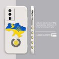 thumbnail image 3 of Funda para Redmi K60E K50 K40S K40 K30 K20 10C 9 8A 8 10 Pro 4G 5G Color Simple funda de silicona líquida bandera de Ucrania Insignia, 3 of 5