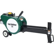 Efficient XNGGNG High-Powered 7 Ton Double Flywheel Electric Log Splitter - 2HP Electric Firewood Splitting Machine for Horizontal Operations - Portable and Versatile Splitting Tool with 16A Capacity
