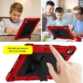 thumbnail image 7 of Fancing Case for Onn. 11" Tablet Pro(2024 Model:100146660)/Onn 11 inch Tablet Pro Case,Shockproof Kids Case with Shoulder Strap for Walmart Onn 11" Tablet Pro 2024 Model:100146660(Red/Black), 7 of 7