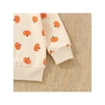 thumbnail image 6 of Genuiskids Infant Baby Girl Boy Halloween Pullover Tops Long Sleeve Round Neck Pumpkin/Ghost Print Sweatshirt, 6 of 9