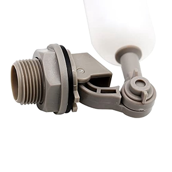 4 PACK 3/4Inch Water Float Valve with Adjustable Arm Plastic Water Filter Float Ball Valve for Water Tank Pool