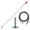 FireStik FG2DD-W No Ground CB Antenna Kit (White) 29"