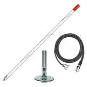 FireStik FG2DD-W No Ground CB Antenna Kit (White) 29"