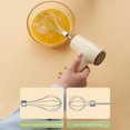 thumbnail image 4 of TidBay 1 Set Electric Egg Beater Portable Cordless Electric Garlic Chopper USB Rechargeable Handheld Food Processor for Home, 4 of 7