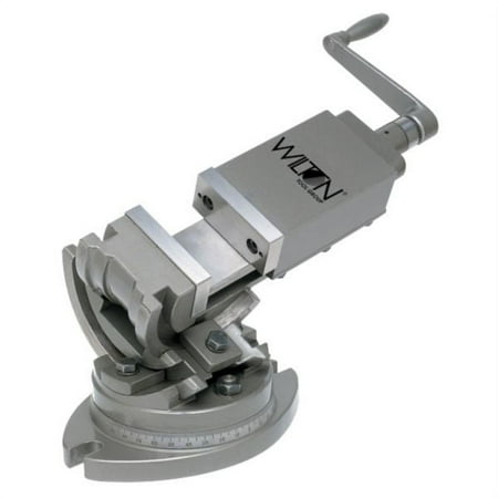 UPC: 0019907117001 | Wilton 11700 3-Axis Precision Tilting Vise 2 in. Jaw Width 1 in. Jaw Depth