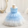thumbnail image 1 of Vestido de princesa para niña pequeña, vestido de bautismo para niña, fiesta de cumpleaños de primer año, vestido de boda de Navidad, ropa de bebé, vestido de tutú 3-4Y (etiqueta 100) Gao Jinjia LED, 1 of 2