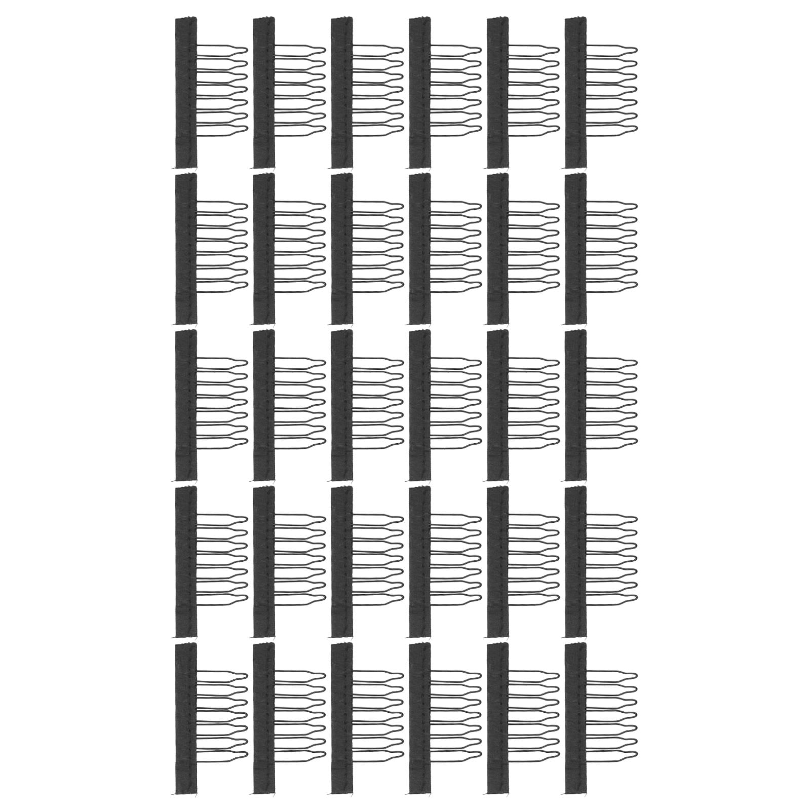 Comb Clips, Comb Stainless Steel For Barber Shop Black