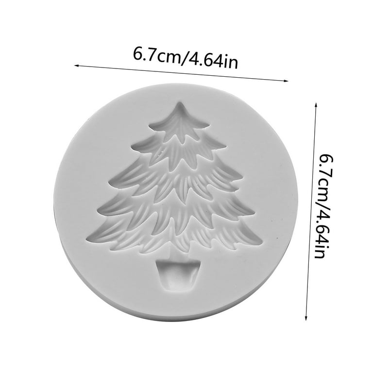Christmas Tree Silicone Mold Cake Pan Reusable Christmas Baking Molds